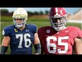 2024 NFL Draft Top 5 Offensive Tackle Rankings!!