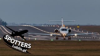 Hawker 800XPi CS-DRR at Lublin Airport