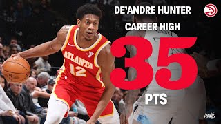 De'Andre Hunter ties CAREER HIGH with 35 Points in Minnesota