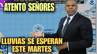 ATENTO SE ESPERAN LLUVIAS PARA MAÑANA MARTES...