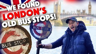 WE FOUND London's Old Bus Stops! Plus other great finds Mudlarking the Thames Foreshore