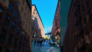 Manhattan Bridge desde Dumbo #manhattanbridge #dumbo #newyork #travel