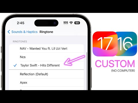 How to Set ANY Song as RINGTONE on iPhone! (Easiest Way)