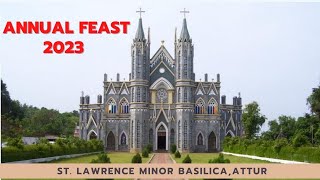 Annual Feast 2023 | 26-01-2023 | 10.00am| St. Lawrence Minor Basilica, Attur