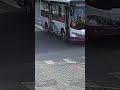 Chinese policeman sprints after driverless bus to prevent crash