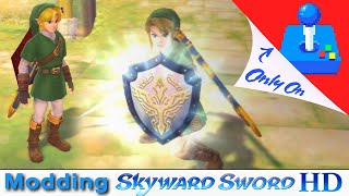 ZELDA Skyward Sword HD Modding! Play-as Ocarina \u0026 Twilight Princess Link!