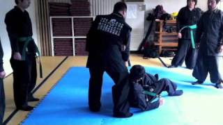 NINJUTSU IN JAPAN 🇯🇵 30/01/2011 Togakure Ryu Ninpo - Teaching of fundamentals Ninjutsu techniques