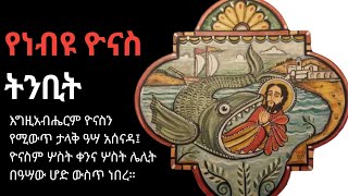 ትንቢተ ዮናስ ሙሉ | Ethiopian Orthodox Bible audio in amharic | ኦርቶዶክስ ተዋሕዶ