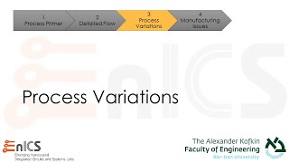 VLSI - הרצאה 2ג - שונות בתהליך הייצור