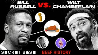 Wilt Chamberlain and Bill Russell's beef turned a beautiful friendship into 24 years of silence