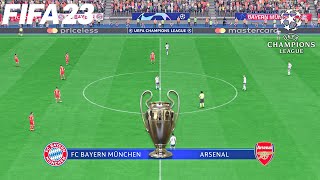 FIFA 23 | Bayern Munchen vs Arsenal - UEFA Champions League UCL - PS5 Gameplay
