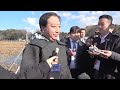 民進党・野田幹事長（茨城県内で視察・ぶら下がり会見） 2016年12月18日