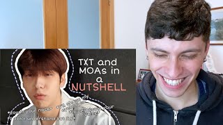 #Singer Reacts to #TXT (투모로우바이투게더) AND #MOAs #RELATIONSHIP IN A #NUTSHELL pt #2