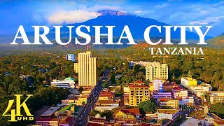 Arusha city, Tanzania 🇹🇿 | 4K Drone Footage