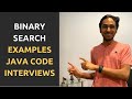 Binary Search Guide (Examples, Java Code, and Interview Tips) | Coding Interview Algorithms