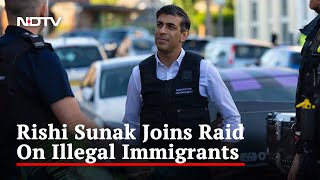 Rishi Sunak Turns Immigration Officer For A Day, UK Arrests 105
