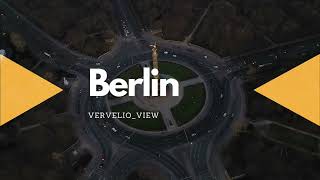 Berlin drone short clip 4K (Day and Night)