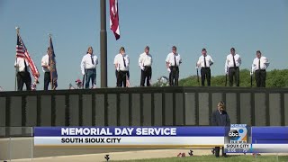 South Sioux City Memorial Day service