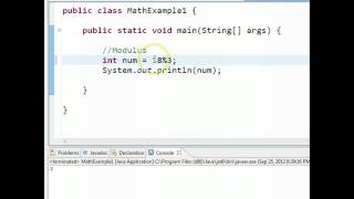 Java - Modulus