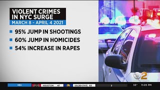 NYPD: Violent Crime On The Rise In NYC Over Past Month