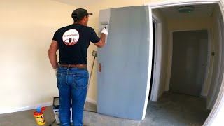 How To Gloss A Flush Door