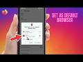 How to Set Mozilla Firefox as Default Browser