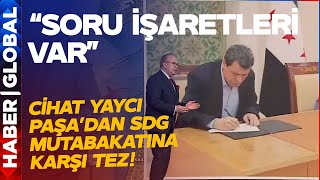 Cihat Yaycı'dan SDG Mutabakatına Karşı Tez! Türkiye Rahatsız Olmalı Mı?