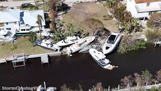 Sanibel Island, FL Raw Drone Flyover After Hurricane Ian - 10/2/2022