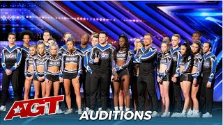 Wildcats: Texas All Star Cheerleading Team WOW The Judges With NO Audience on 'AGT'