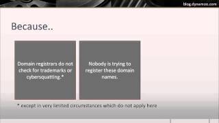 Chinese Domain Scams