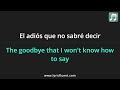 shakira tú lyrics english translation spanish and english dual lyrics subtitles lyrics