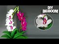 Stocking flowers Orichids - Nylon stocking flower making | Diy BigBoom