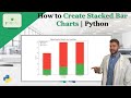 How to Create Stacked Bar Charts for Experimental Results|Python #tutorial #Python #StackedBarChart