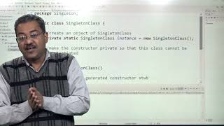 Singleton Design Pattern - Its coding/implementation in Java with Example using Eclipse