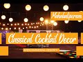 Classic Cocktail Decorations |Rustic Themed Cocktail Decor | Intercontinental Resorts Mahabalipuram