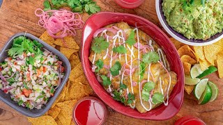 How To Make Green Chile Chicken Enchiladas By David Burtka