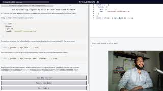 How to Use the Destructuring Assignment to Assign Variables from Nested Objects