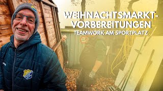 Weihnachtsmarkt-Chaos oder Erfolg? Wilfried, Peter und Daniel beim Hüttenaufbau!