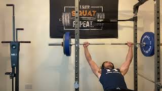 100kg pause reps on incline bench press at 18 years old