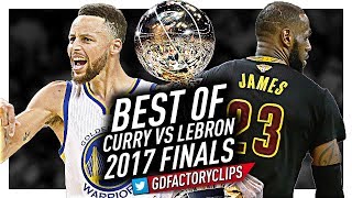 Best of LeBron James vs Stephen Curry EPIC BATTLE Highlights from 2017 Finals!