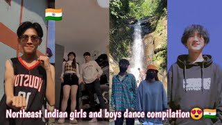 Northeast Indian girls and boys trending dance compilation| trending reels| trending song reels|