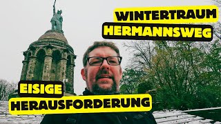 Eiskalte Herausforderung: Spektakuläre Winterwanderung zum Hermannsdenkmal