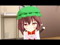 touhou chen meows