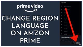 How To Change Country/Region & Language On Amazon Prime App (2023)