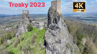 Státní Hrad Trosky 🇨🇿 2023 / 4K /