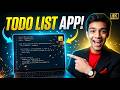 Build a Todo List App with JavaScript | Beginner JavaScript Project