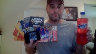 ASMR Gum Chewing Garage Sale Pickups and Drink Review