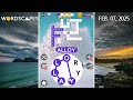 wordscapes daily puzzle february 7 2025 gameplay answers solution