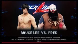 Bruce Lee vs. Fred (WWE 2k19) - Epic Battle 💯 🐲 - Dragon Fights 🐉