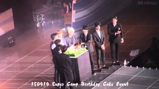 150919 Super Camp Birthday Cake Event